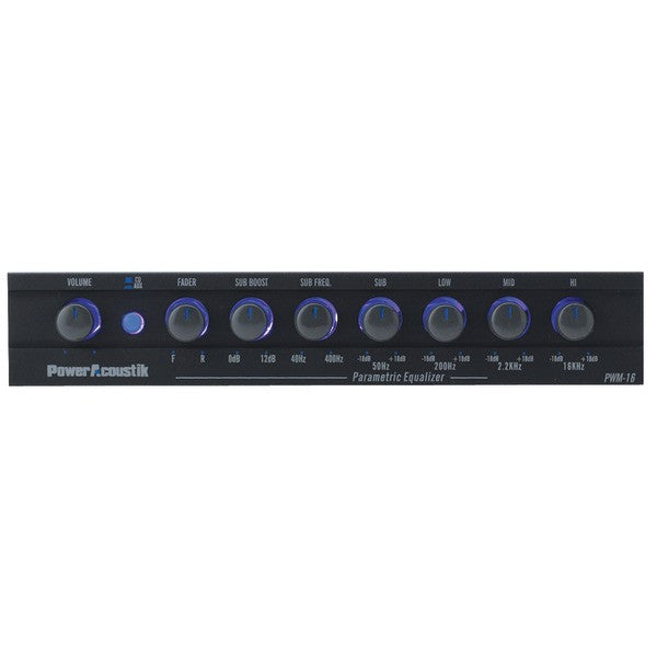 POWER ACOUSTIK PWM-16 Preamp Equalizer