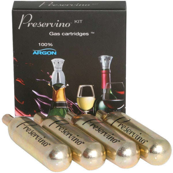 PRESERVINO PWS-G Argon Cartridges, 4 pk