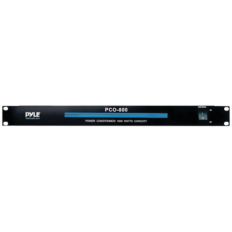 PYLE PRO PCO800 8-Outlet Rack-Mount Power Conditioner