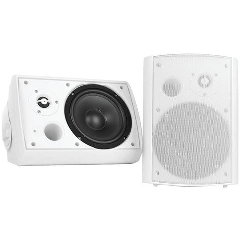 PYLE HOME PDWR51BTWT 5.25" Indoor-Outdoor Wall-Mount Bluetooth(R) Speaker System (White)