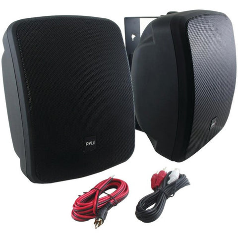 PYLE HOME PDWR54BTB 5.25" Indoor-Outdoor 600-Watt Bluetooth(R) Speaker System (Black)