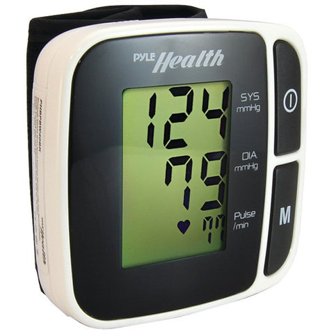 PYLE PRO PHBPBW40BK Bluetooth(R) SMART(TM) Wrist Blood Pressure Monitor (Black)
