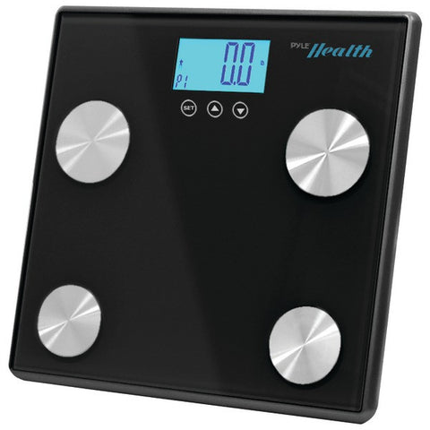 PYLE-SPORTS PHLSCBT4BK Bluetooth(R) Digital Weight & Personal Health Scale with Wireless Smartphone Data Transfer (Black)