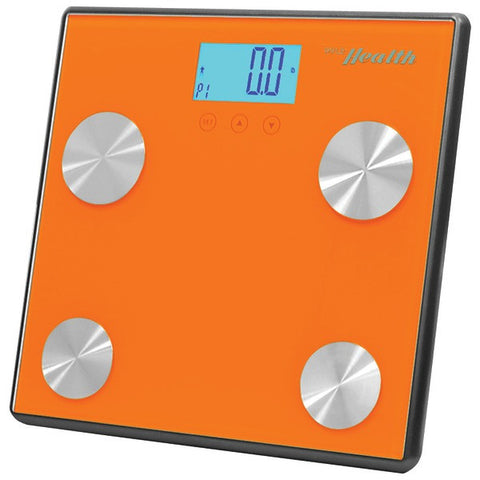 PYLE-SPORTS PHLSCBT4OR Bluetooth(R) Digital Weight & Personal Health Scale with Wireless Smartphone Data Transfer (Orange)