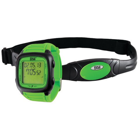 PYLE-SPORTS PHRM76GN Multifunction Activity Watch with Heart Rate Monitor (Green)