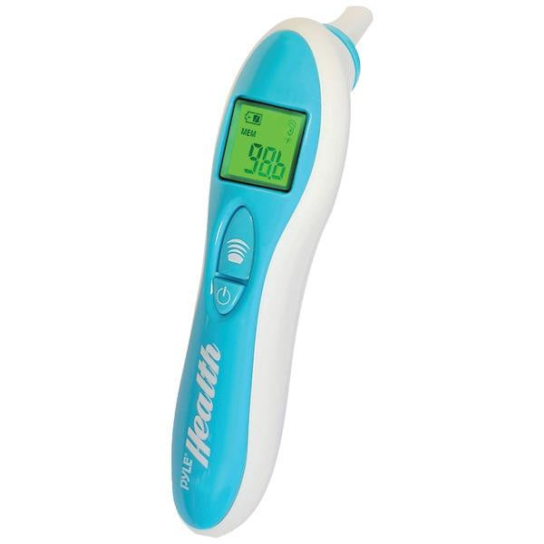 PYLE PRO PHTM10BTBL Bluetooth(R) IR Ear Thermometer (Blue)