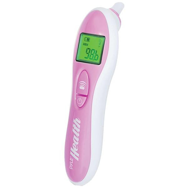 PYLE PRO PHTM10BTPN Bluetooth(R) IR Ear Thermometer (Pink)