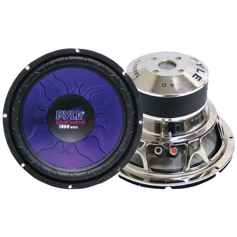 PYLE PRO PL1290BL Blue Wave Series High-Power Subwoofer (12")