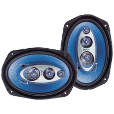 PYLE PRO PL6984BL Blue Label Speakers (6" x 9", 4 Way)