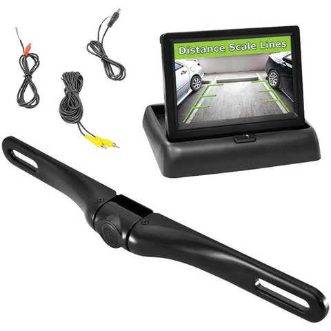 PYLE PRO PLCM4500 Rearview Backup Swivel Camera & Pop-up Monitor System