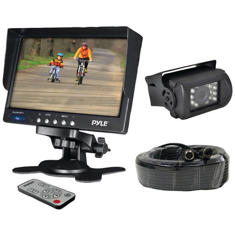 PYLE PRO PLCMTR71 7" Weatherproof Backup Camera System with IR Night Vision Camera