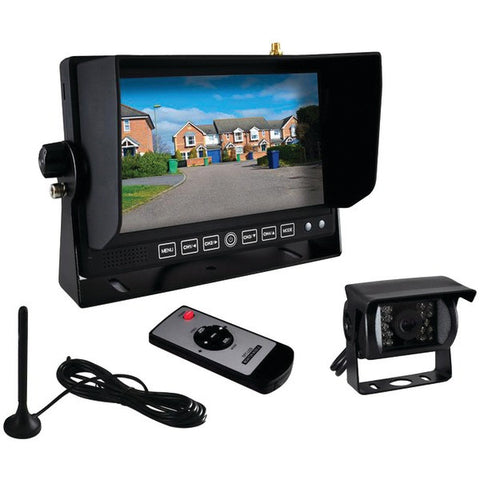 PYLE PRO PLCMTR82WIR 7" Commercial-Grade Wireless Weatherproof Backup Camera & Monitor System