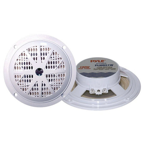 PYLE PRO PLMR51W Hydra Series Dual-Cone Waterproof Stereo Speakers (5.25")