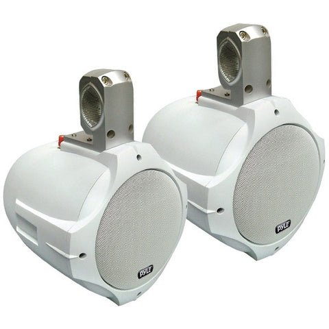 PYLE PRO PLMRW65 Hydra Series 2-Way Wakeboard Speakers (6.5", 200 Watts, White)