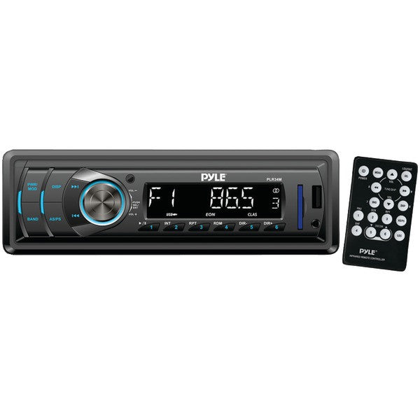 PYLE PRO PLR34M Single-DIN In-Dash Mechless AM-FM Receiver