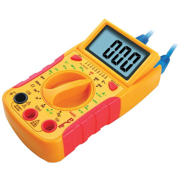 PYLE PRO PLTM35 Mini Digital LCD DC & AC Voltages, DC Current, Resistance & Diode Multimeter