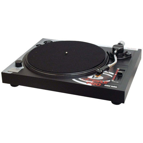 PYLE PRO PLTTB1 Belt-Drive Turntable with Pitch Center