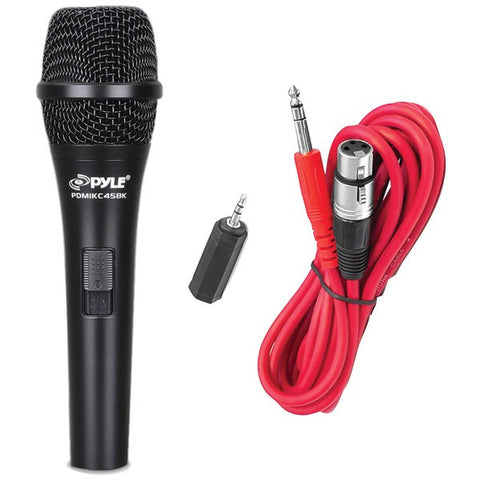 PYLE PMIKC45BK Handheld Vocal Condenser Microphone