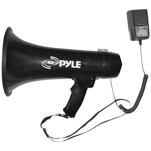 PYLE PRO PMP43IN 40-Watt Professional Megaphone-Bullhorn with Siren & Auxiliary Jack