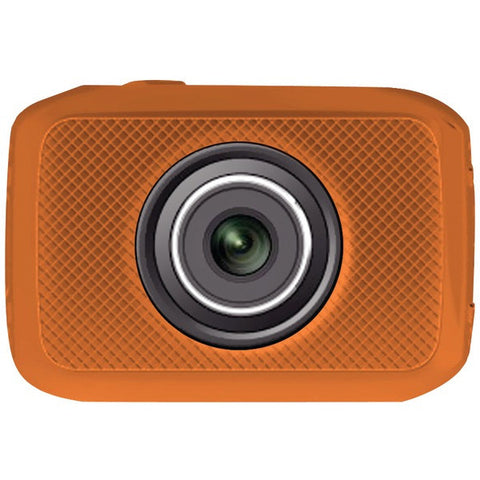 PYLE-SPORTS PSCHD30OR 5.0-Megapixel 720p Sport Action Camera with 2" Touchscreen (Orange)