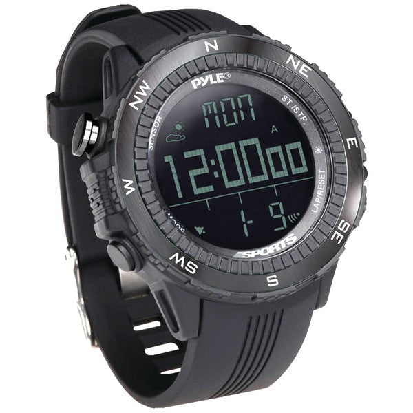 PYLE PRO PSWWM82BK Digital Multifunction Active Sports Watch (Black)