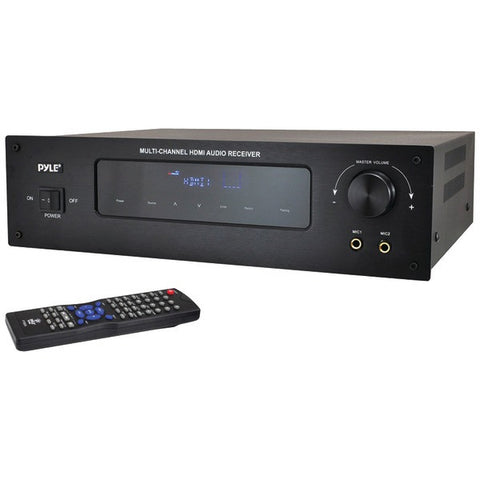 PYLE PRO PT592A Bluetooth(R) 5.1-Channel HDMI(R) Digital Stereo Receiver-Amp