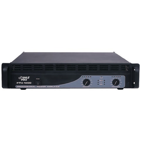 PYLE PRO PTA1000 Professional Power Amp (1,000 Watt)