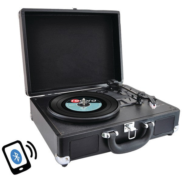 PYLE HOME PVTTBT6BK Bluetooth(R) Classic Turntable with Vinyl to MP3 Recording