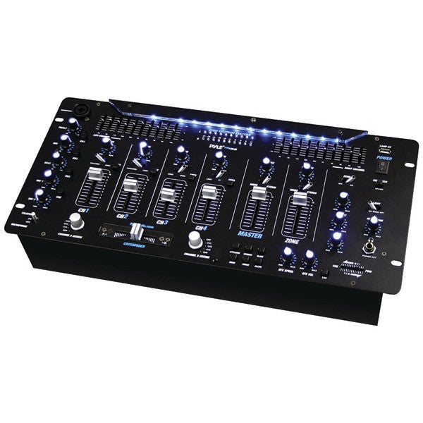 PYLE PRO PYD1964B 6-Channel Bluetooth(R) DJ Mixer