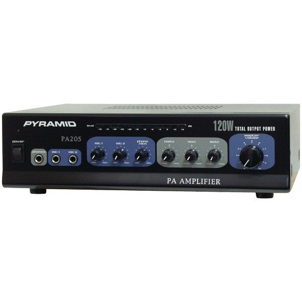 PYRAMID PA205 Amp with Microphone Input (120 Watt)