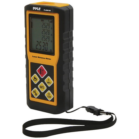 PYLE PRO PLDM180 Handheld Laser Distance Meter (180ft)