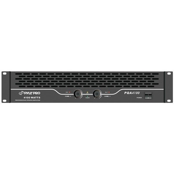 PYLE PRO PQA4100 4,100-Watt Bridgeable Power Amp