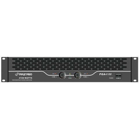 PYLE PRO PQA4100 4,100-Watt Bridgeable Power Amp