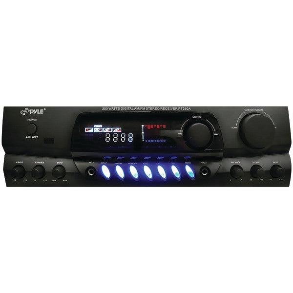 PYLE HOME PT260A 200-Watt Digital Stereo Receiver