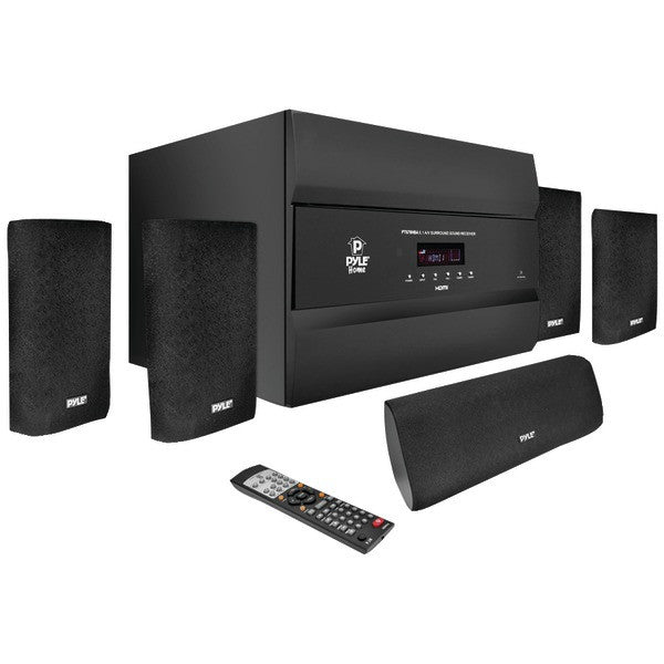 PYLE PRO PT678HBA 5.1-Channel, 400-Watt HDMI(R) Home Theater System with Bluetooth(R)