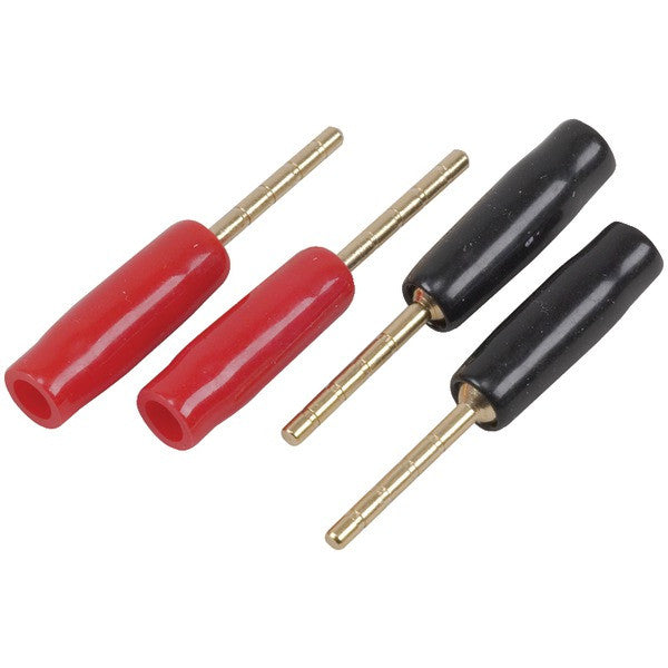 RCA AH11R Speaker Wire Mini-Pins, 4 pk