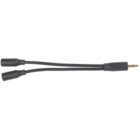 RCA AH202R 3.5mm MP3 Y-Adapter Cable (3")