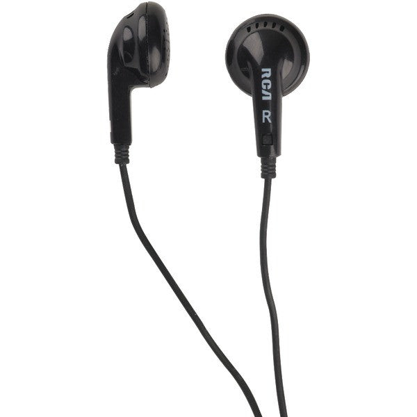 RCA HP156BK Stereo Earbuds (Black)