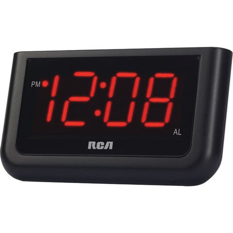 RCA RCD30 Alarm Clock with 1.4" Red Display