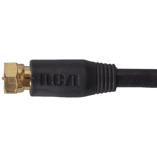 RCA VH606R RG6 Coaxial Cable (6ft; Black)