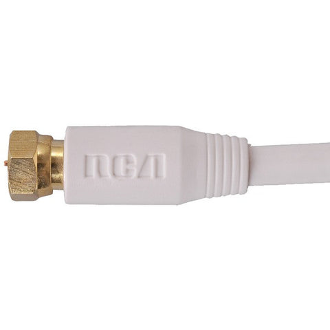 RCA VH606WHR RG6 Coaxial Cable (6ft; White)