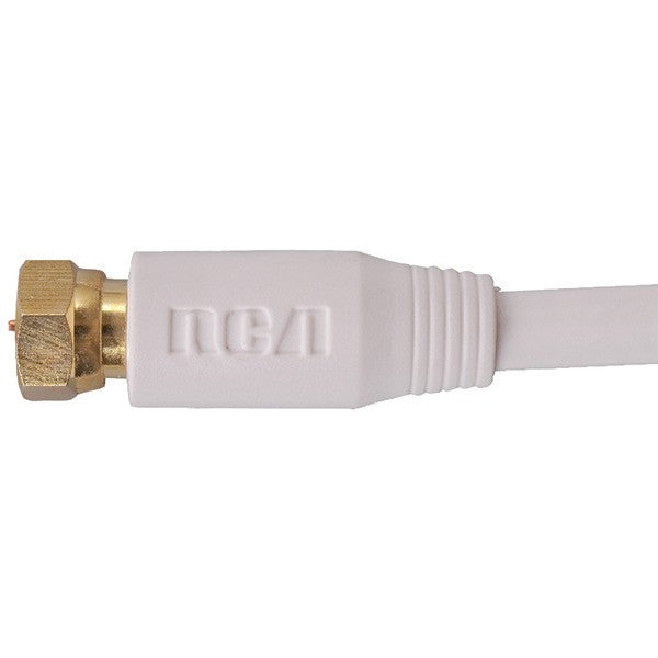 RCA VH625WHR RG6 Coaxial Cable (25ft; White)