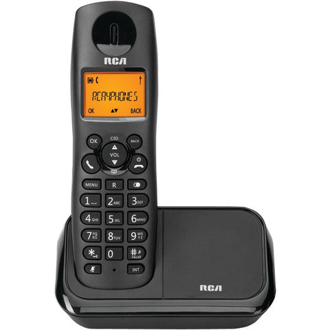RCA 2161-1BKGA Element Series DECT 6.0 Cordless Phone with Caller ID (1-Handset System)