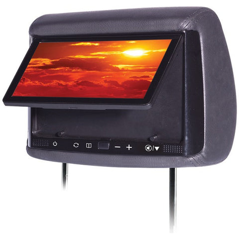 Panther P7 7" P7 Universal Headrest Monitor with DVD Player, IR & FM Transmitters & 3 Interchangeable Covers