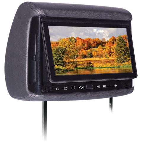Panther P9 9" P9 Universal Headrest Monitor with DVD Player, IR & FM Transmitters & 3 Interchangeable Covers
