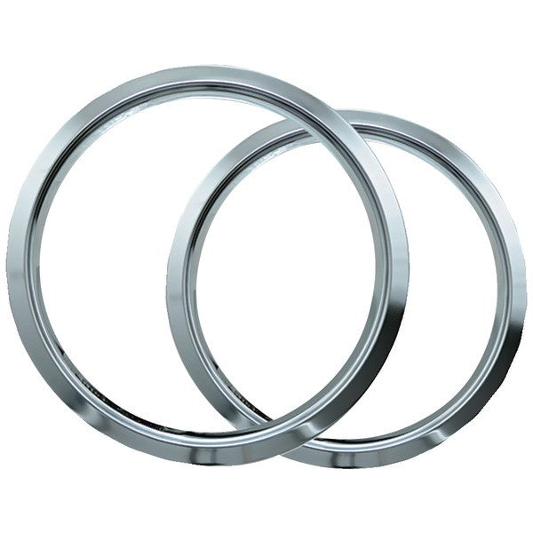 RANGE KLEEN R68GE Chrome Trim Rings, 2 pk (Style D)