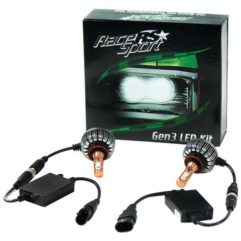 RACE SPORT H13-LED-G3-KIT GEN3(R) LED Headlight Kit (H13-3 HI-LO)