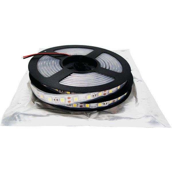 MARINE SPORT MS24FTWSTRIP-W Waterproof Flexible Strip Light with Clear Sleeve, 24ft (White)