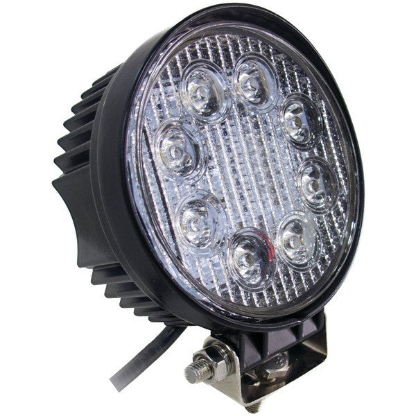 RACE SPORT RS-24W-R Street Series 4" Round 24-Watt 1,560-Lumen LED Work Spotlight