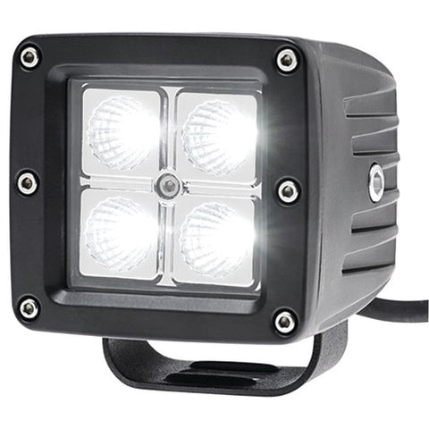 RACE SPORT RS-4L-3X316W Street Series 3" x 3" 16-Watt 4-LED Cree(R) Driving Spotlight